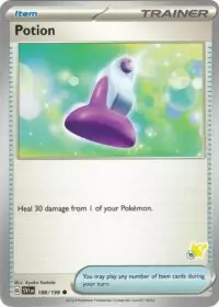 Potion  -  Pikachu 15 - Uncommon - 188/192