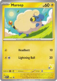 Mareep  -  Pikachu 45 - Uncommon - 107