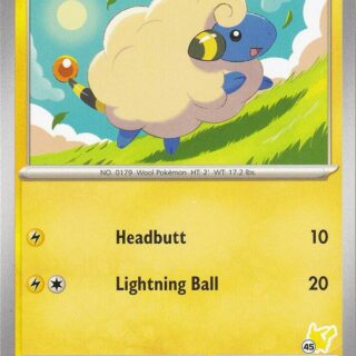 Mareep  -  Pikachu 45 - Uncommon - 107