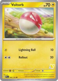 Voltorb  -  Pikachu 1 - Uncommon - 066/193