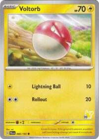 Voltorb  -  Pikachu 55 - Uncommon - 066/193