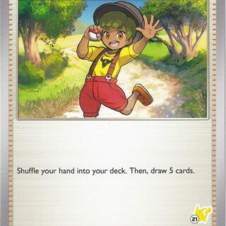 Youngster  -  Pikachu 21 - Uncommon - 198/198