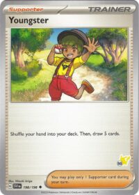 Youngster  -  Pikachu 50 - Uncommon - 198/198