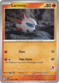 Larvesta  -  Armarouge 31 - Uncommon - 040/197