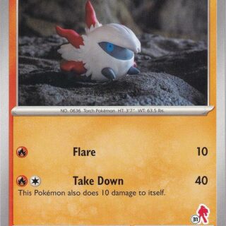 Larvesta  -  Armarouge 31 - Uncommon - 040/197