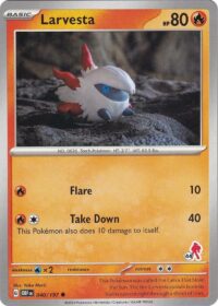 Larvesta  -  Armarouge 44 - Uncommon - 040/197