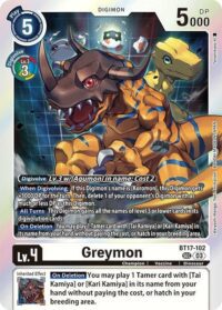 Greymon - BT17-102 SEC