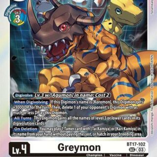 Greymon - BT17-102 SEC