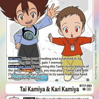 Tai Kamiya & Kari Kamiya - BT17-093 R