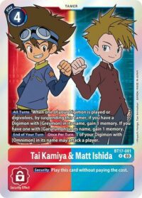 Tai Kamiya & Matt Ishida - BT17-081 R