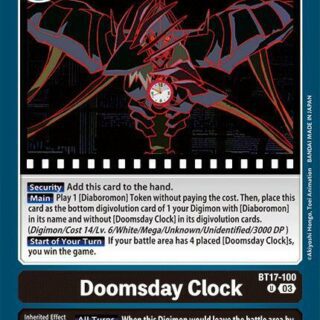 Doomsday Clock - BT17-100 U