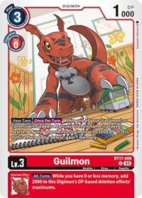 Guilmon - BT17-008 U