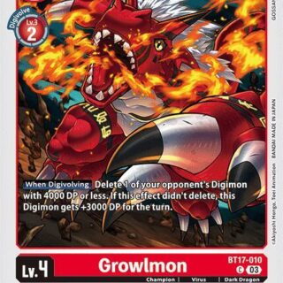 Growlmon - BT17-010 C