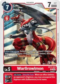 WarGrowlmon - BT17-013 C