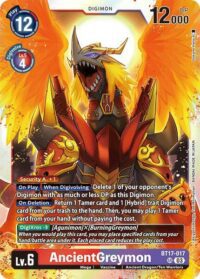AncientGreymon - BT17-017 SR
