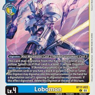 Lobomon - BT17-022 C