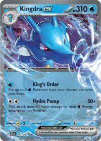 Kingdra ex - 012/064 - Ultra Rare - Inglés