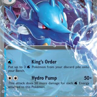 Kingdra ex - 012/064 - Ultra Rare - Inglés