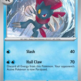 Weavile - 014/064 - Reverse Holo Uncommon - Inglés