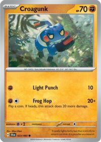 Croagunk - 023/064 - Reverse Holo Common - Inglés