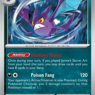 Crobat - 029/064 - Reverse Holo Uncommon - Inglés