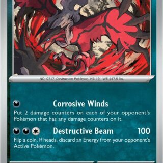 Yveltal - 035/064 - Reverse Holo Uncommon - Inglés