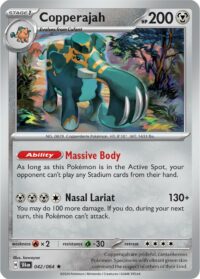 Copperajah - 042/064 - Reverse Holo Rare - Inglés