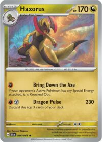 Haxorus - 046/064 - Holo Rare - Inglés