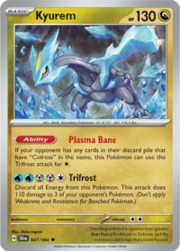 Kyurem - 047/064 - Reverse Holo Uncommon - Inglés