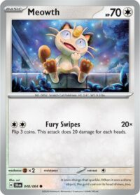 Meowth - 048/064 - Reverse Holo Common - Inglés