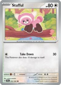 Stufful - 052/064 - Reverse Holo Common - Inglés