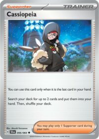 Cassiopeia - 056/064 - Reverse Holo Uncommon - Inglés