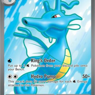 Kingdra ex - 080/064 - Full Art Secret Rare - Inglés