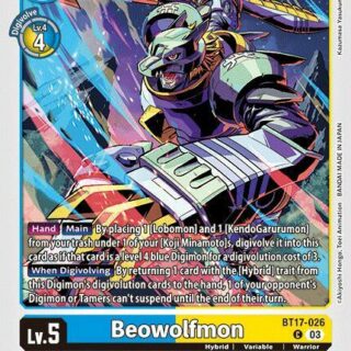 Beowolfmon - BT17-026 C