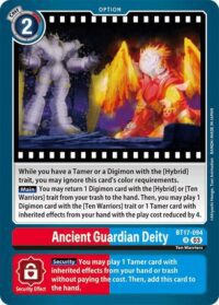 Ancient Guardian Deity - BT17-094 U