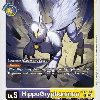 HippoGryphonmon - BT17-066 C