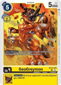 GeoGreymon - BT17-033 C