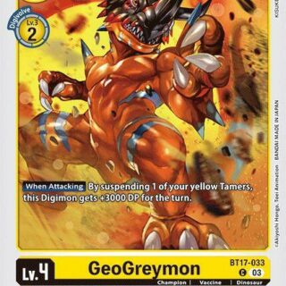 GeoGreymon - BT17-033 C