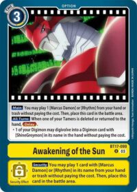 Awakening of the Sun - BT17-099 U