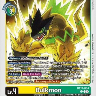 Bulkmon - BT17-034 C