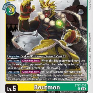 Boutmon - BT17-036 U