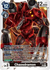 Chaosdramon - BT17-057 U
