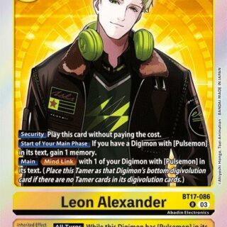 Leon Alexander - BT17-086 R