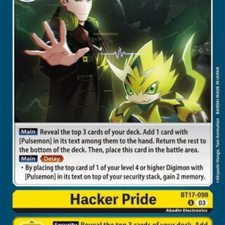 Hacker Pride - BT17-098 U