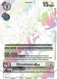Omnimon ACE (Textured) - BT17-078 SR
