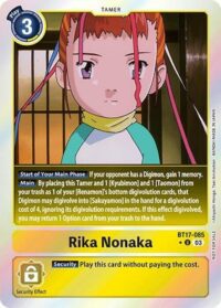 Rika Nonaka (Secret Crisis: Movie Memorial Pack) - BT17-085 U