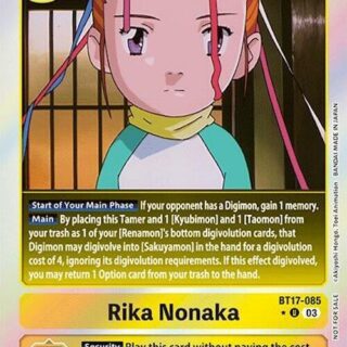 Rika Nonaka (Secret Crisis: Movie Memorial Pack) - BT17-085 U