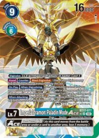 Imperialdramon: Paladin Mode ACE (Alternate Art) - BT17-077 SR