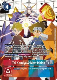Tai Kamiya & Matt Ishida (Alternate Art) - BT17-081 R
