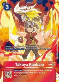 Takuya Kanbara (Alternate Art) - BT17-079 R